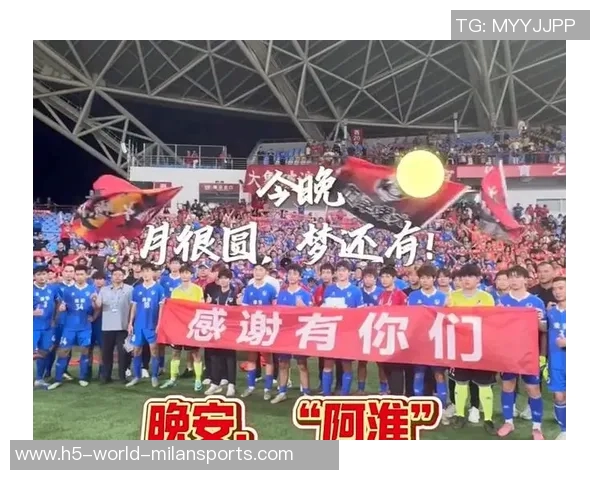 致敬石家庄铁人球迷你们与我们共度风雨携手并肩永远是最棒的第十二人